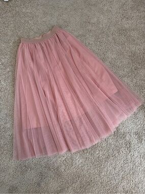 Tulle Midi Skirt, Medium
